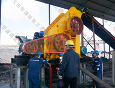 破碎機現場(chǎng)案例